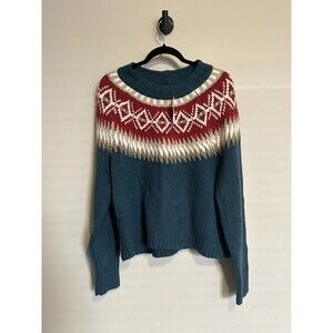 American Eagle NEW NWT Womens XL Sweater Fairisle